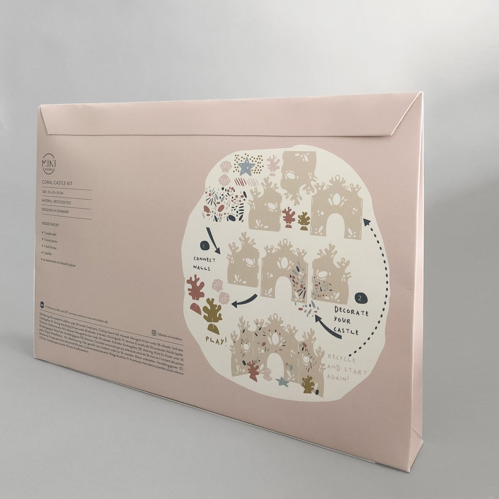 Kūrybinis rinkinys Coral Castle Kit - Image 5