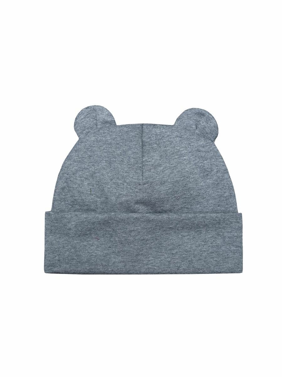 Wooly Organic Rudeninė Kepurė su Ausytėmis Gray Melange - Image 2
