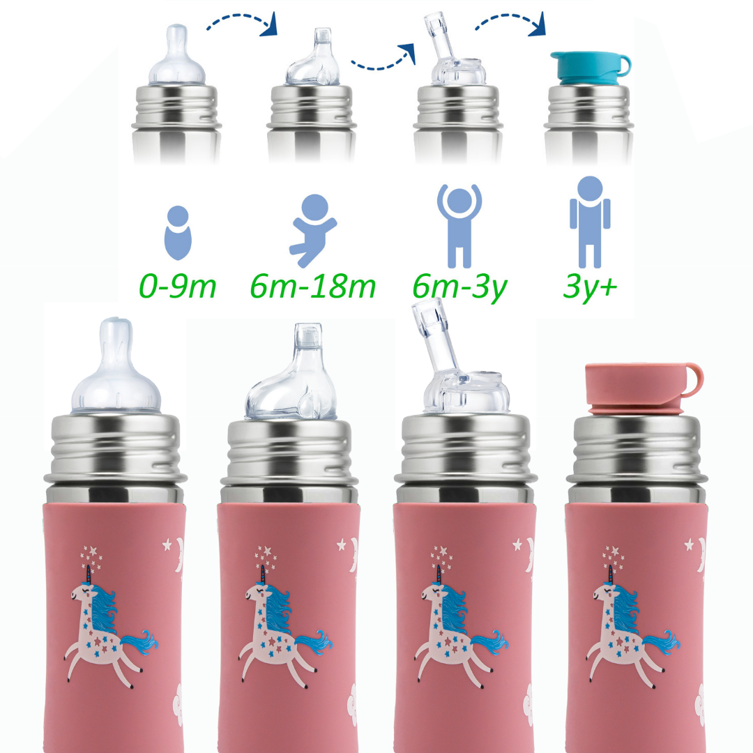 Vaikiška gertuvė Pura Straw TERMO UNICORN 260ml - Image 5
