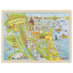 Medinė puzzle dėlionė Peggy in Eckernfoerde