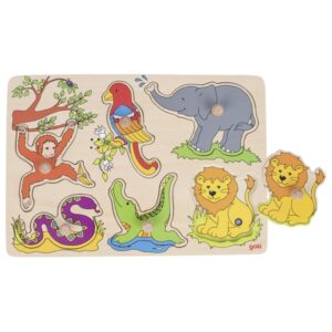 Medinė delionė su garsais ZOO