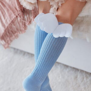 Ilgos kojinės ANGEL Blue