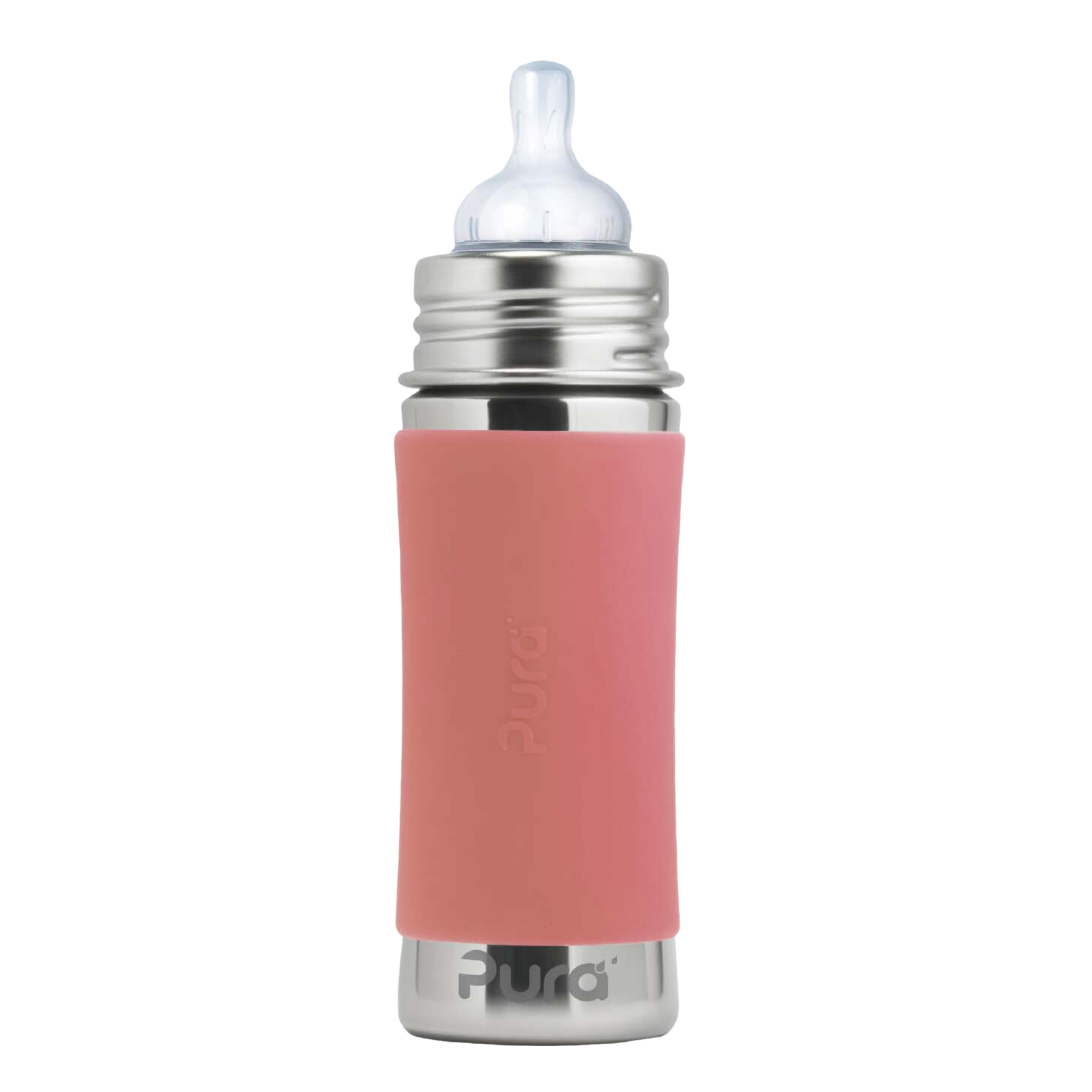 Buteliukas kūdikiui Pura Kiki Rose 325ml