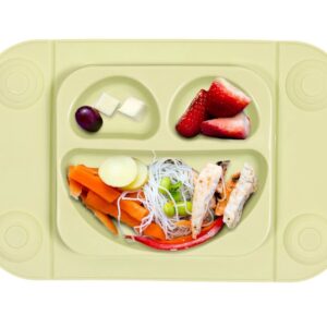 Silikoninė lėkštė EasyMat Mini Olive