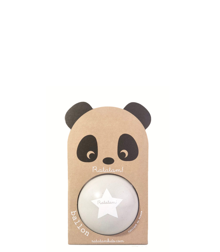 Kamuoliukas Panda Grey 12 cm