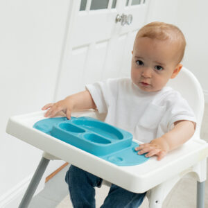 Silikoninė lėkštė EasyMat Mini Teal