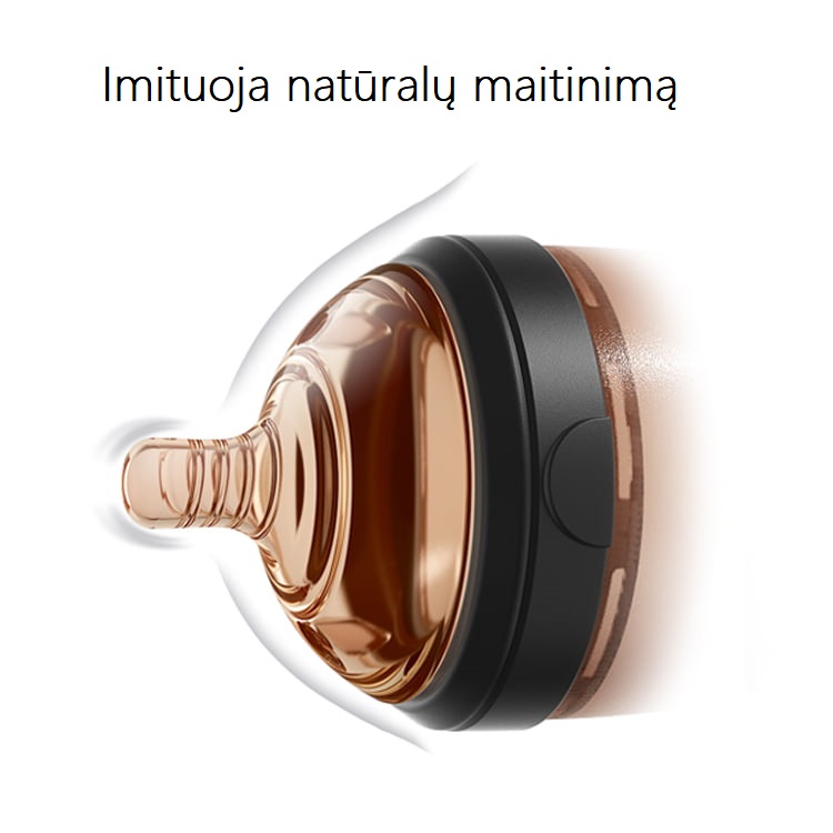 HEORSHE Ultra Wide Neck buteliukas 160 ml., 0-3 mėn., ROŽINĖ - Image 10
