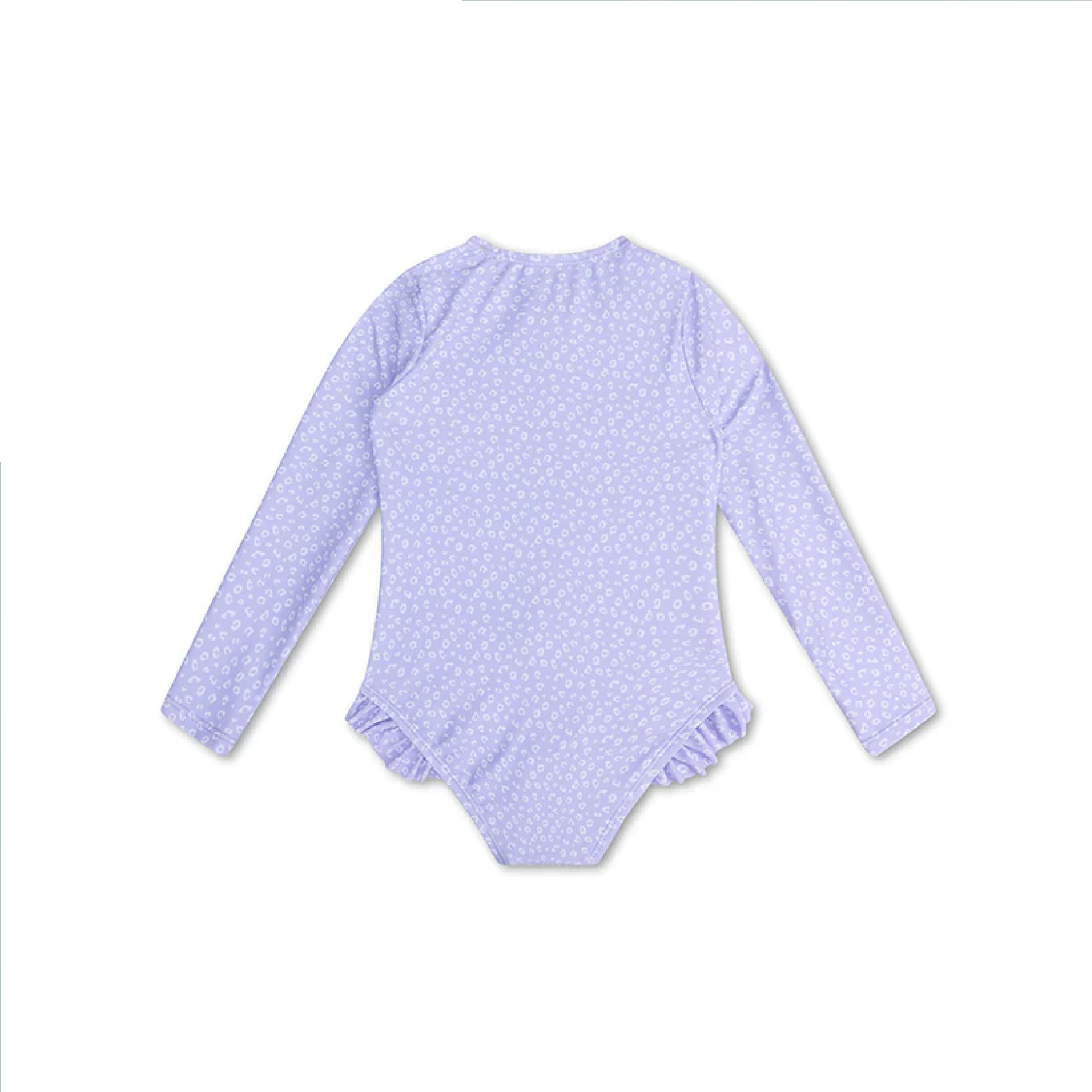 Maudymosi kostiumėlis ilgomis rankovėmis Lilac Panther SPF50+ - Image 4