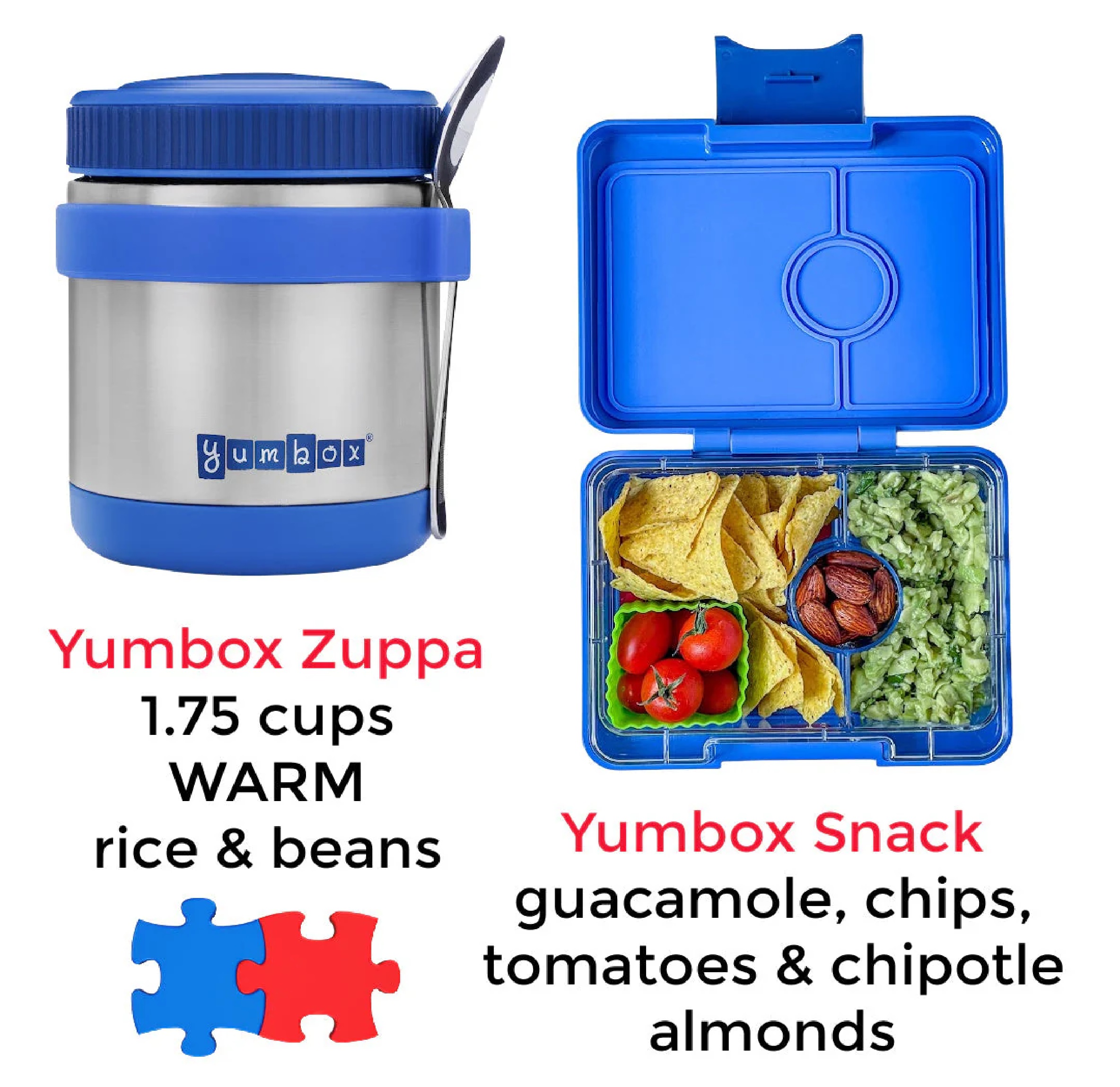 Priešpiečių dėžutė Yumbox SNACK - Image 3