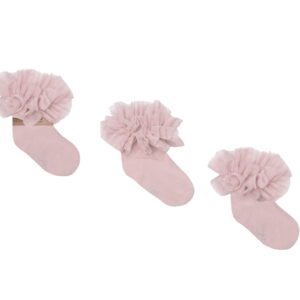 Trumpos kojinės TUTU Pink