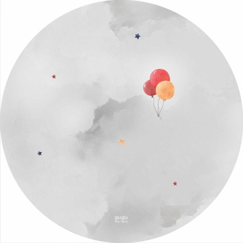 Natūralaus kaučiuko kilimas kūdikiui PRIME Baloon Dream - Image 4
