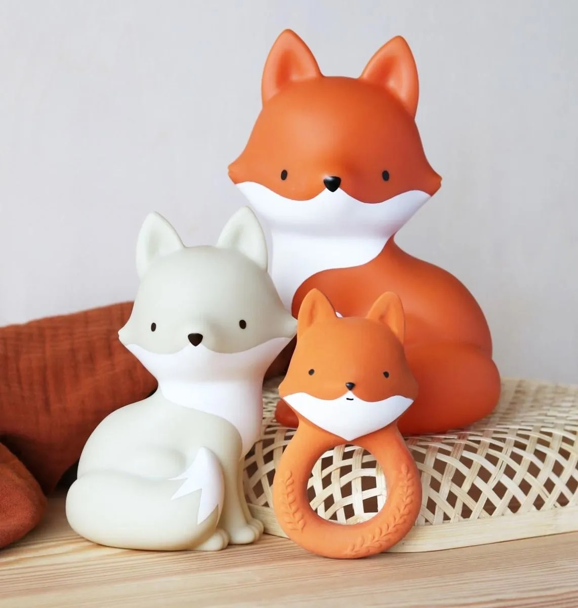 Maža vaikiška lempa Arctic Fox - Image 2