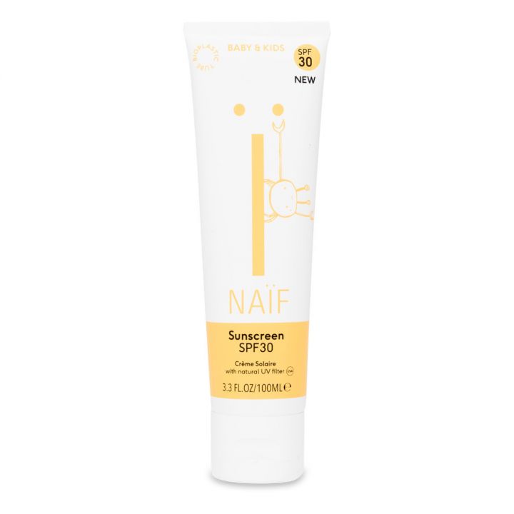 Naïf kremas nuo saulės kūdikiams ir vaikams SPF30