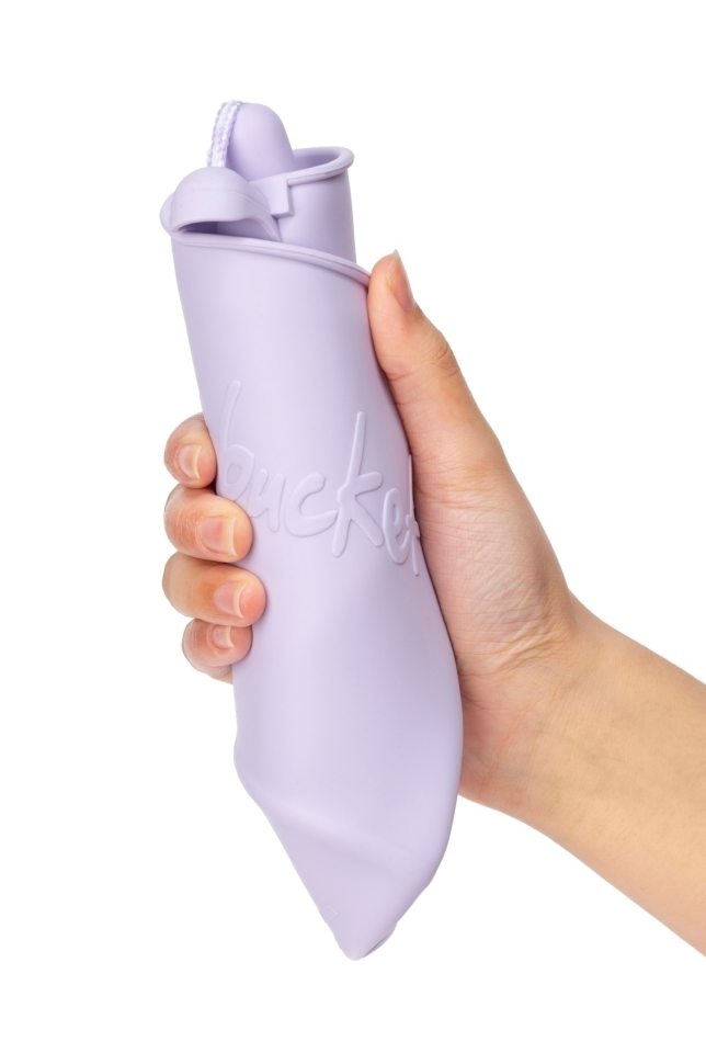Silikoniniai smėlio žaislai vaikams – Scrunch Dusty Purple - Image 3