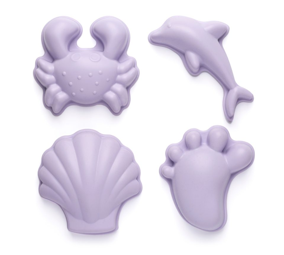 Silikoniniai smėlio žaislai vaikams – Scrunch Dusty Purple - Image 9
