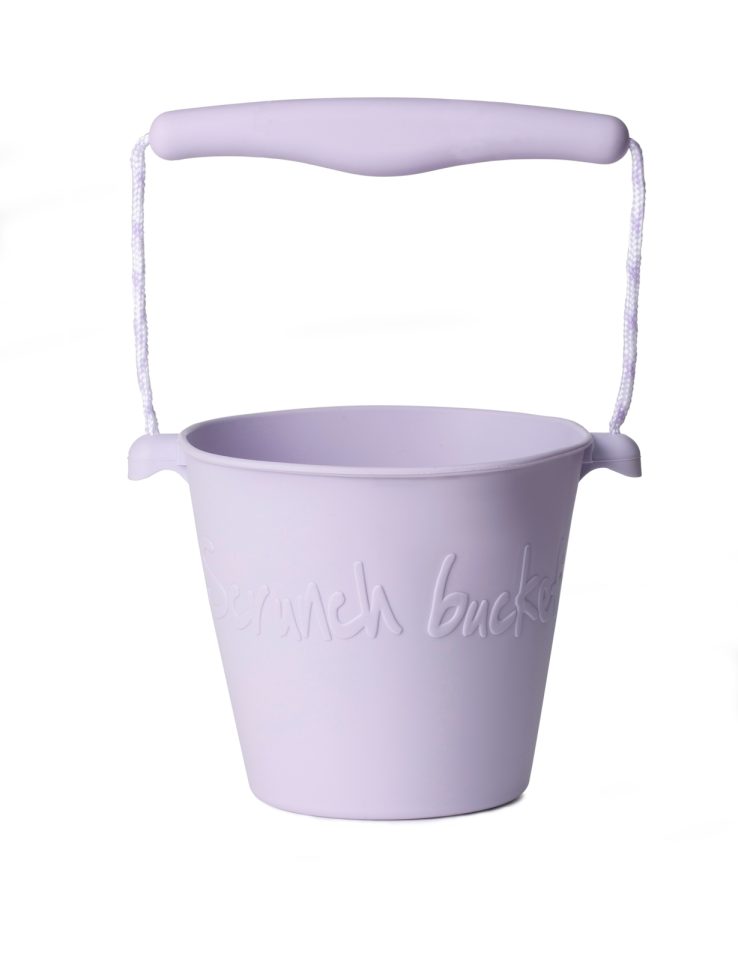Silikoniniai smėlio žaislai vaikams – Scrunch Dusty Purple - Image 2