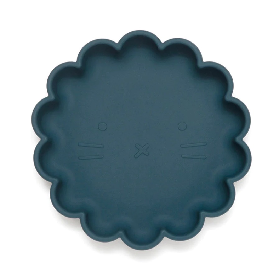 Silikoninė prilimpanti lėkštė LION Balsam Blue