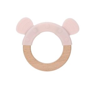 Medinis-silikoninis kramtukas Litlle Mouse