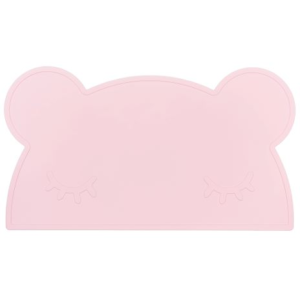 Silikoninis padėkliukas Bear Powder Pink