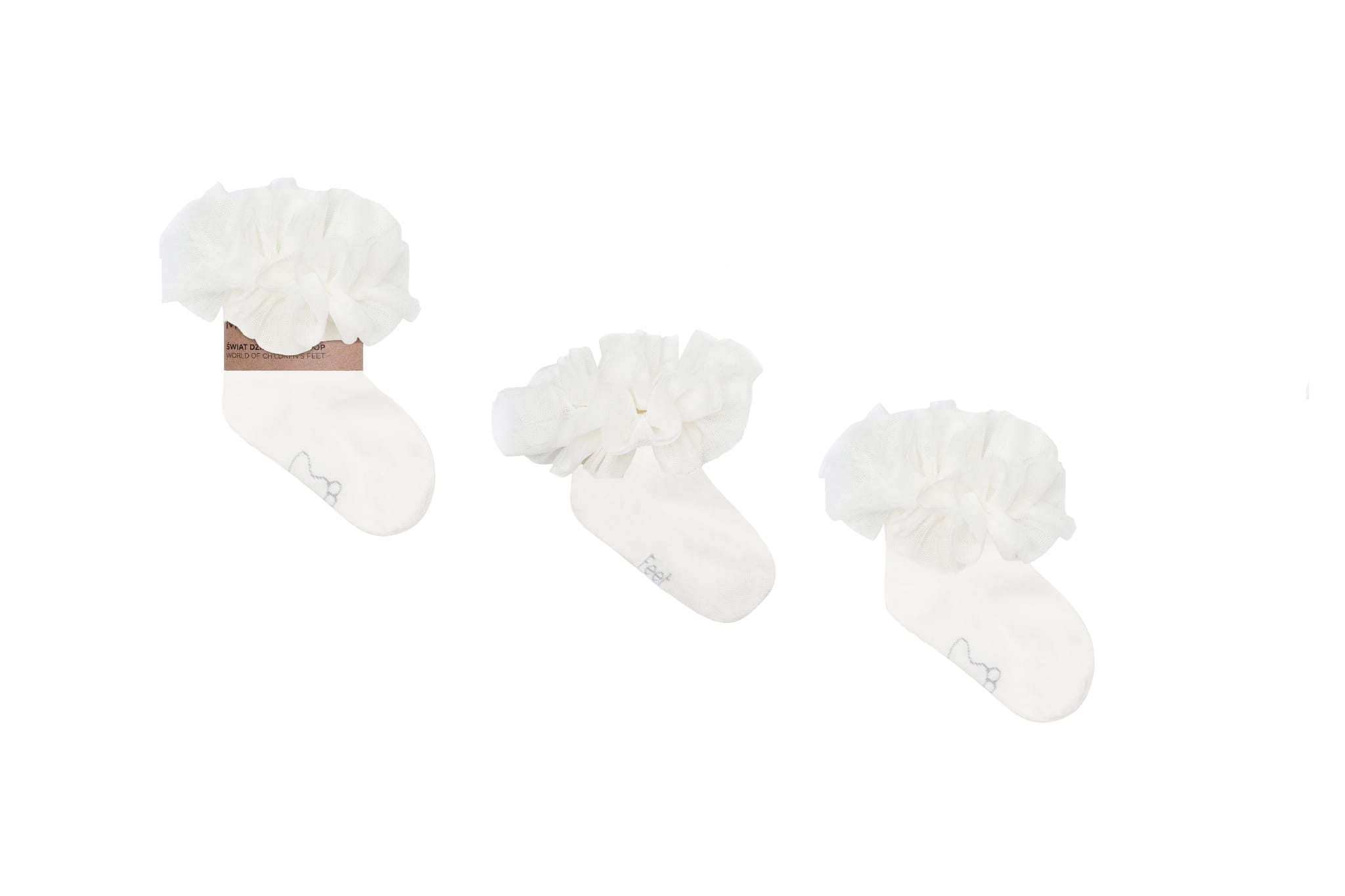 Elegantiškos TUTU trumpos kojinės - Image 3