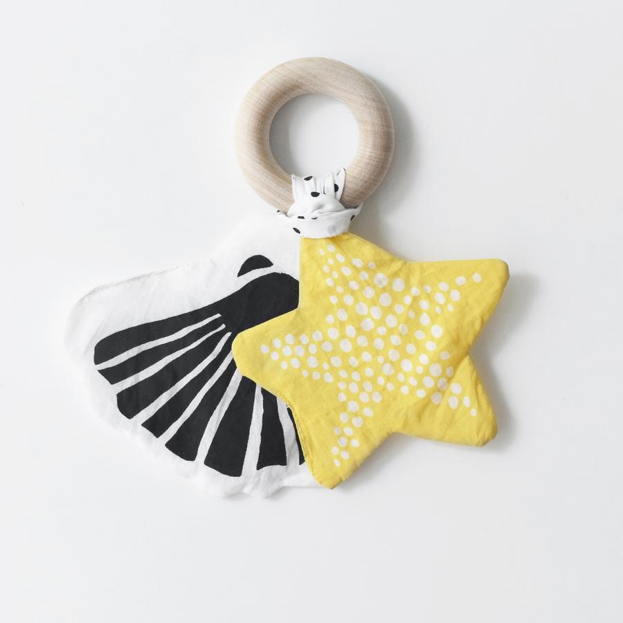 Kramtukas su čežančiu žaisliuku STARFISH