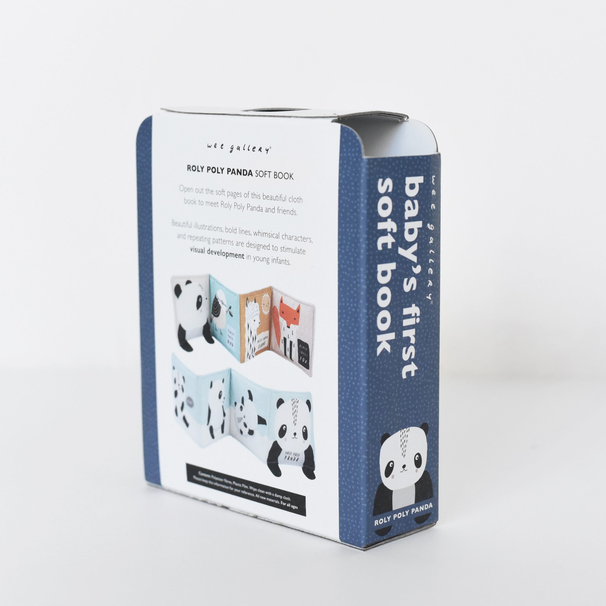 Minkšta kūdikio knygutė ROLY POLY PANDA - Image 3