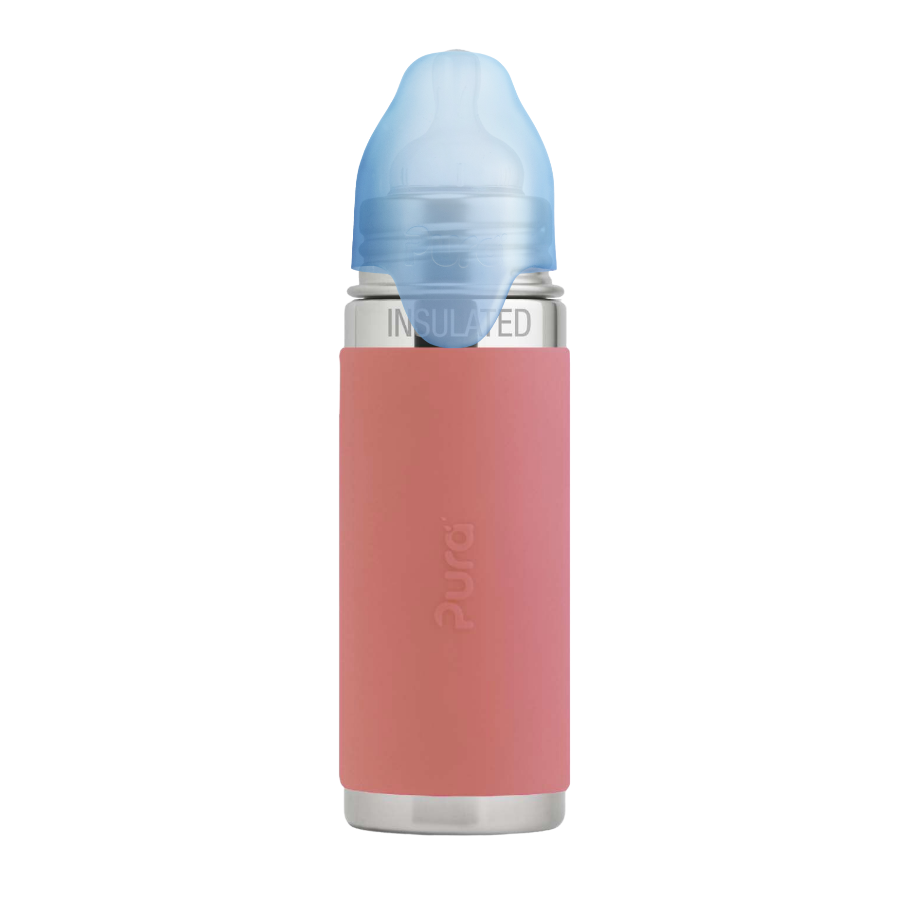 Buteliukas kūdikiui Pura Kiki Rose TERMO 260ml - Image 5