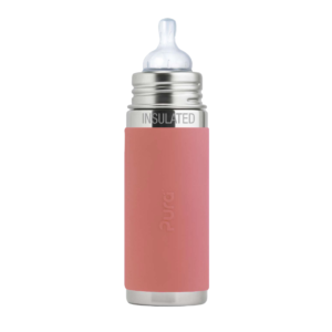 Buteliukas kūdikiui Pura Kiki Rose TERMO 260ml
