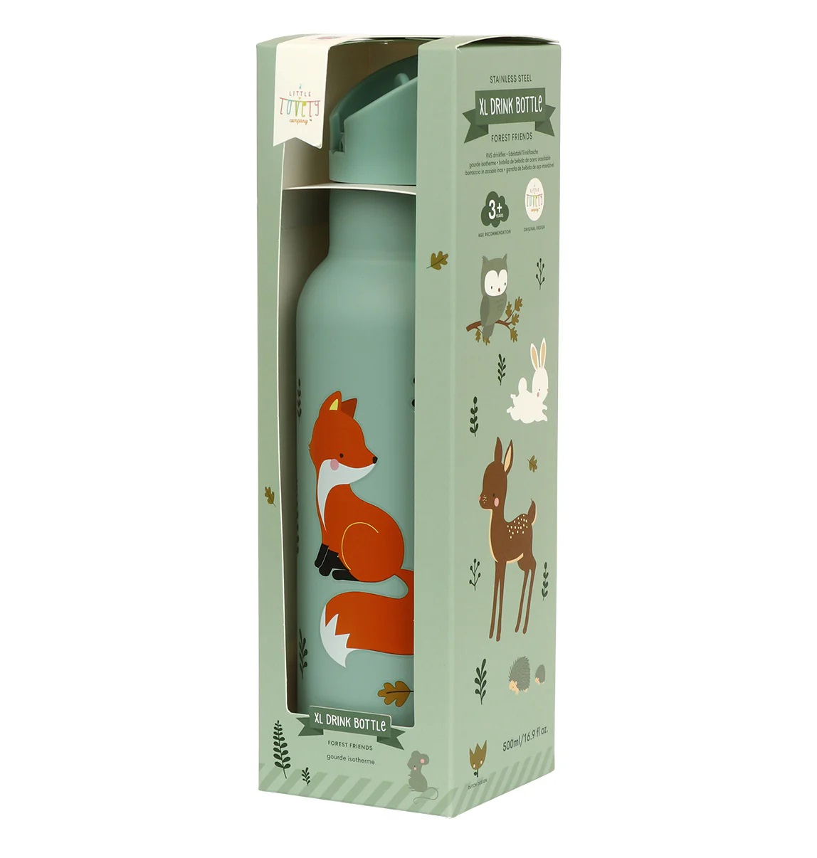 Vaikiška gertuvė Forest Friends XL 500 ml - Image 3
