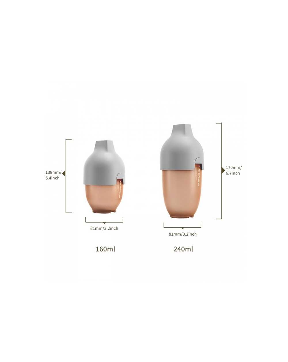 HEORSHE Ultra Wide Neck buteliukas 160 ml - Image 6