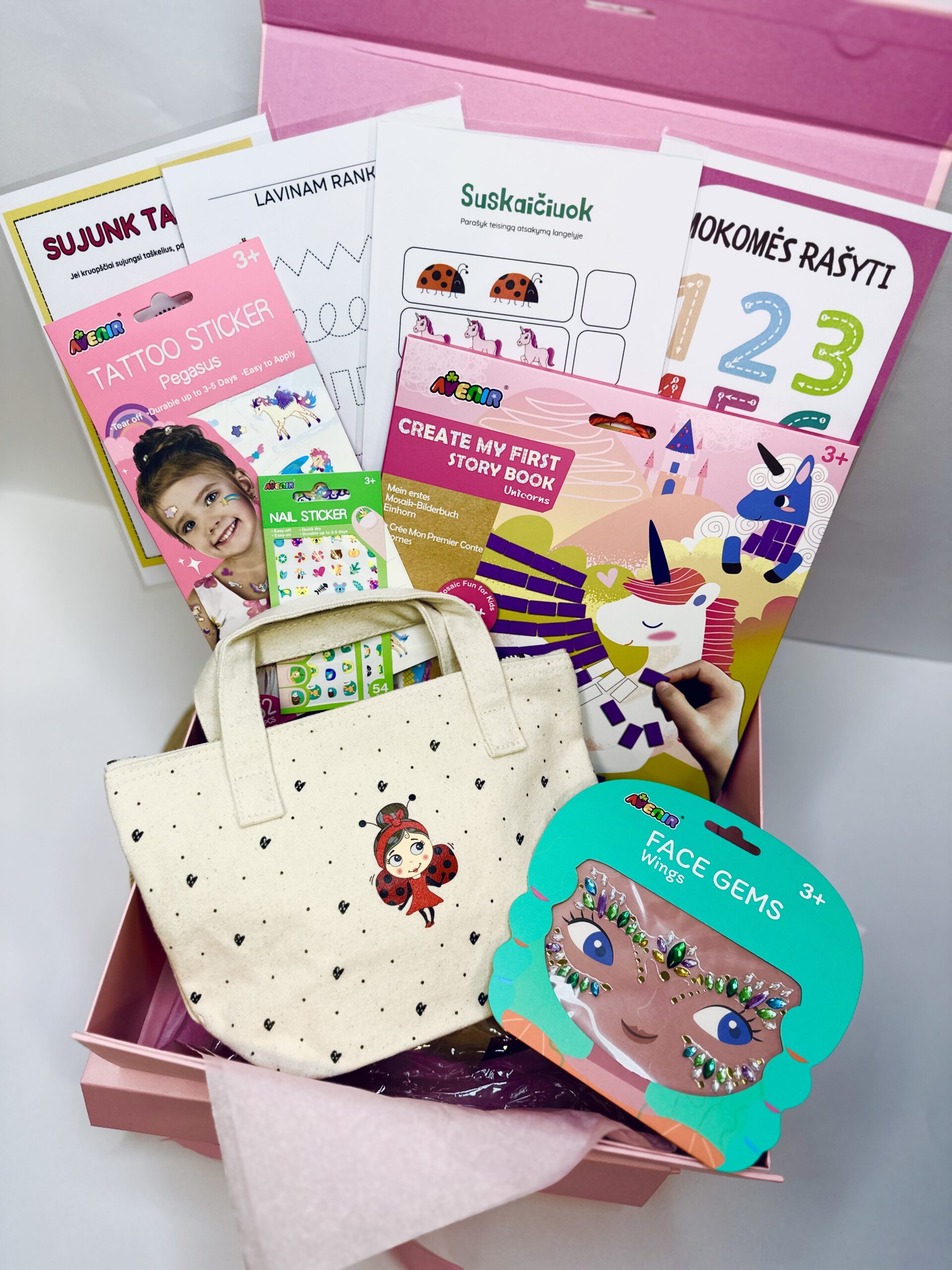 Dovana mergaitei MAXI – Princesės veiklos dėžutė - Image 11