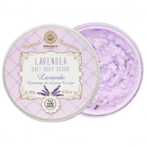 Jūros druskos kūno šveitiklis Lavender
