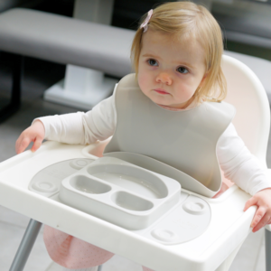 Silikoninė lėkštė EasyMat Mini Grey