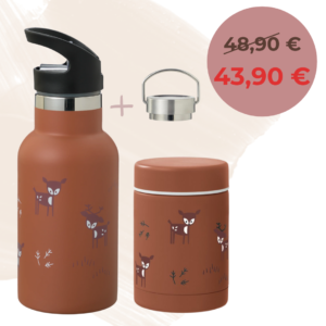 Fresk termoso ir gertuvės rinkinys Deer amber