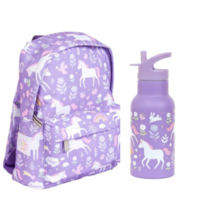 Vaikiška kuprinė ir gertuvė  Unicorn Dreams