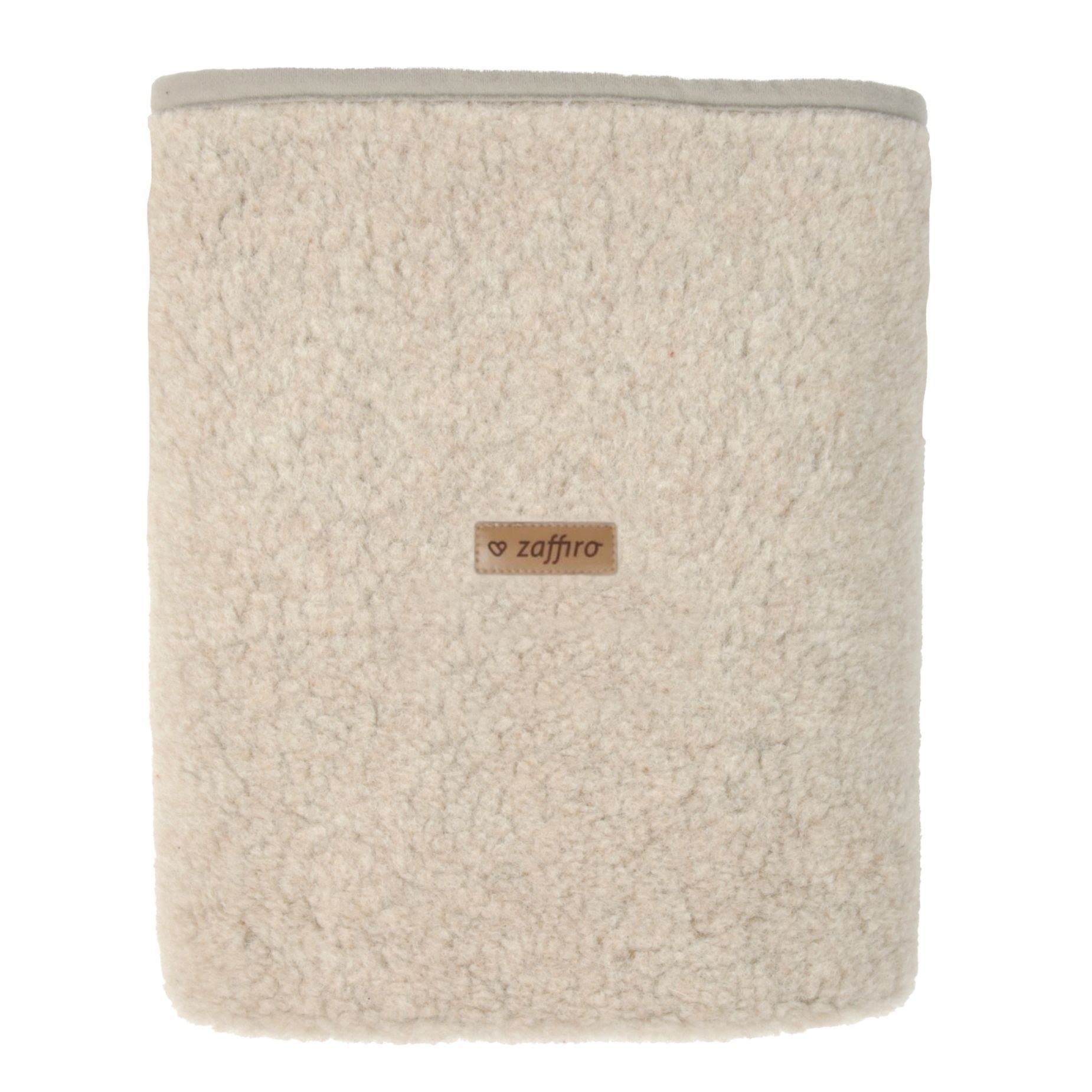 ZAFFIRO PREMIUM vilnos pledas kūdikiui BEIGE 100 x 150cm