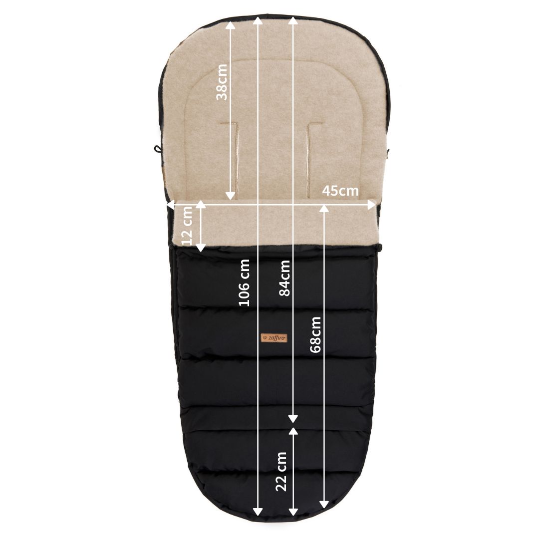 iGrow 4.0 vilnonis vokelis kūdikiui PREMIUM Classic BLACK - Image 7