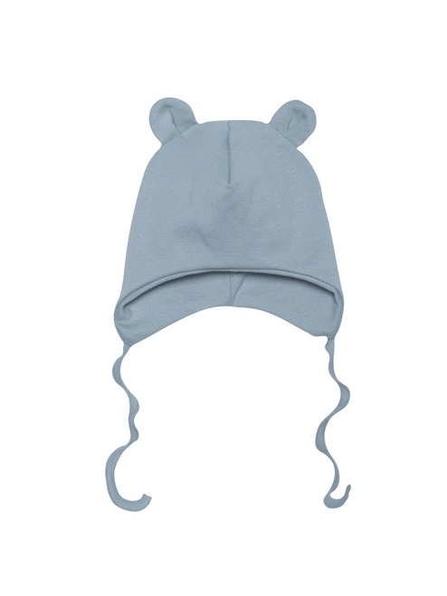 Wooly Organic kepurė kūdikiui su ausytėmis Ocean - Image 3