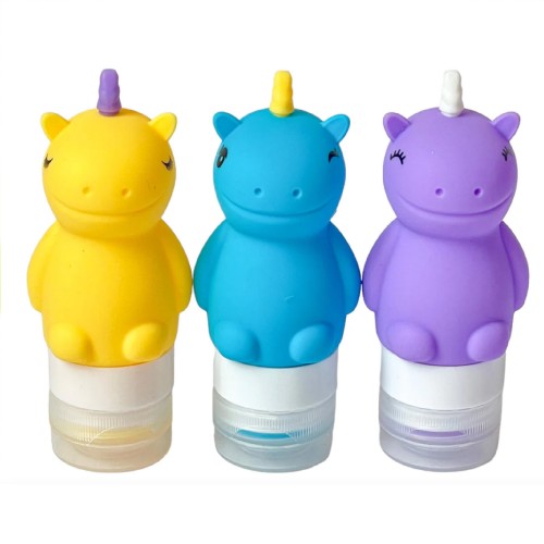 Yumbox silikoninis padažo buteliukas su dozatoriumi Unicorn